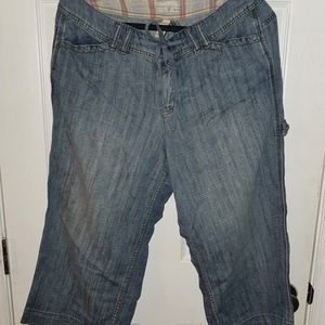 3/$15 Venezia jean Capri pants.